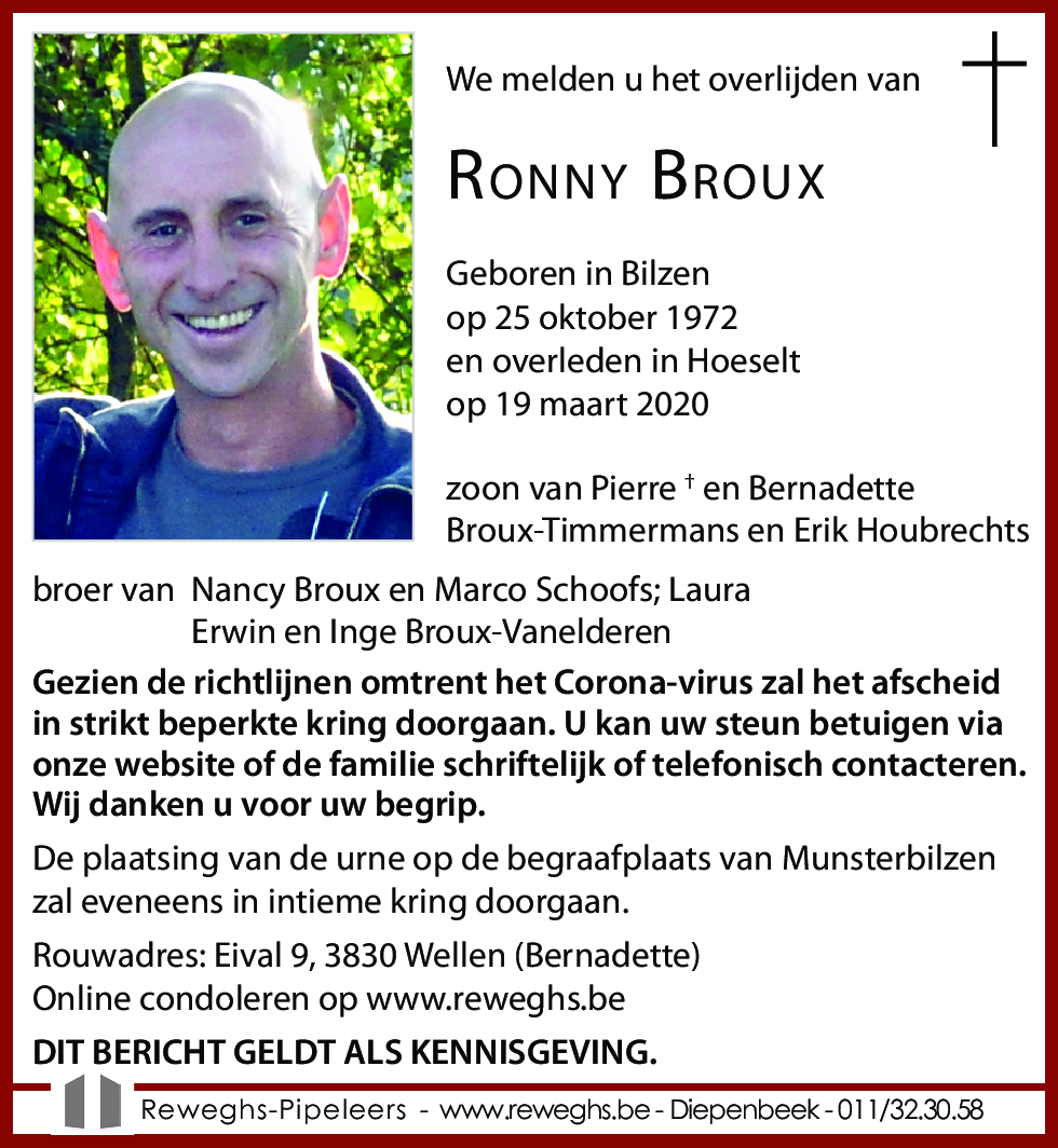 Ronny Broux