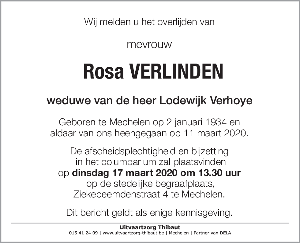 Rosa Verlinden