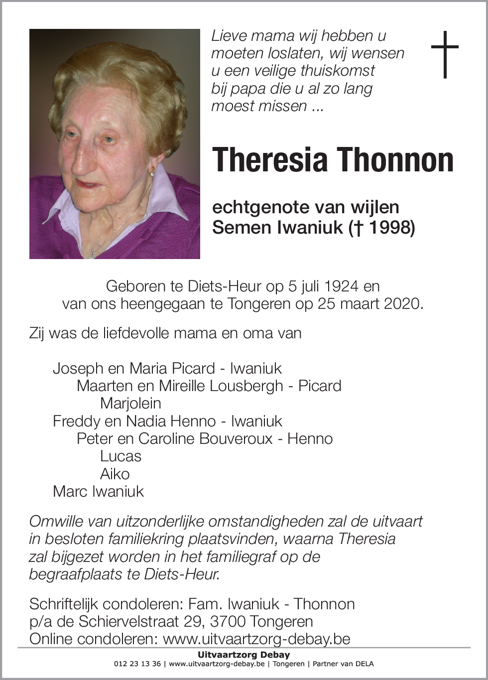 Theresia Thonnon