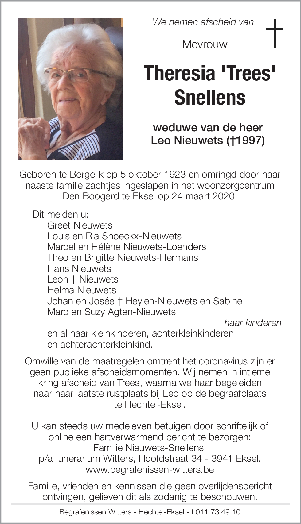 Theresia 'Trees' Snellens