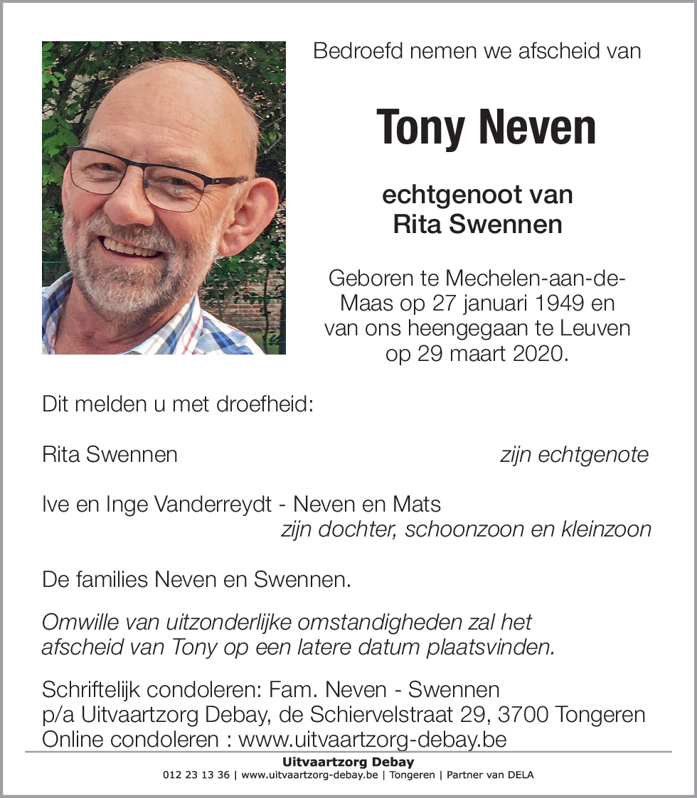 Tony Neven