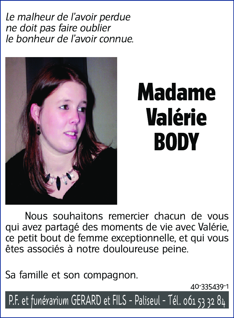 Valérie BODY