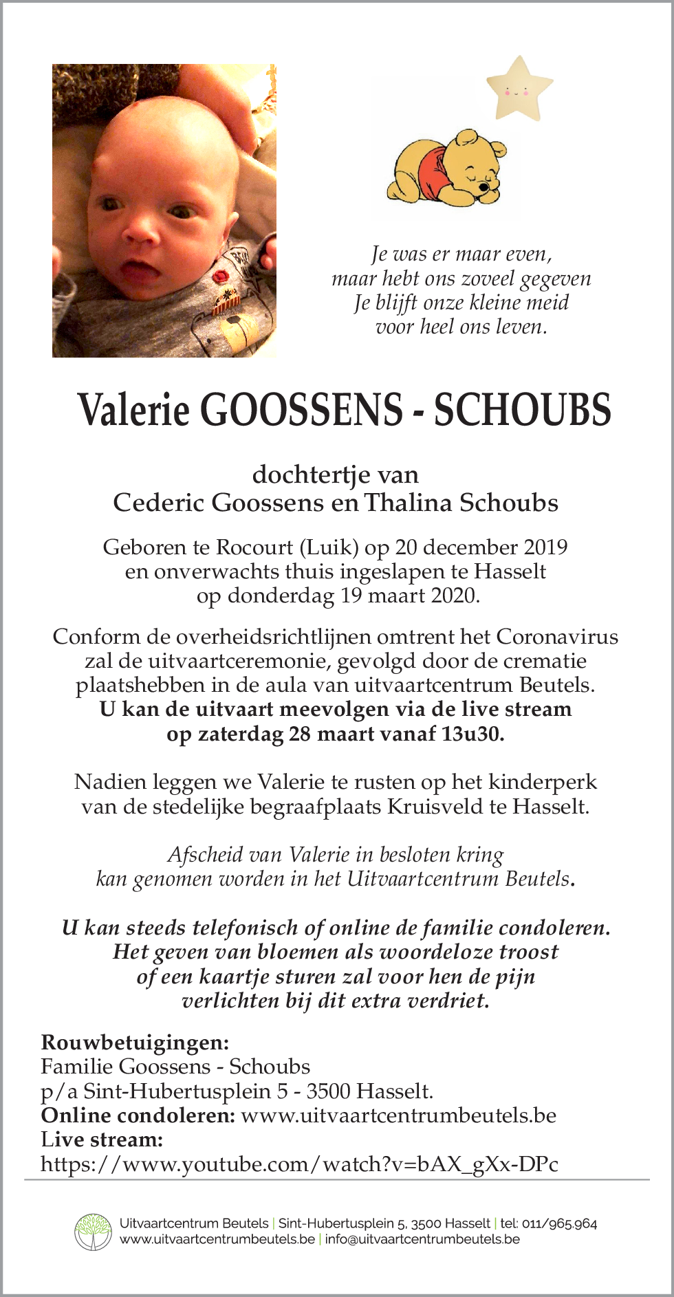 Valerie Goossens - Schoubs