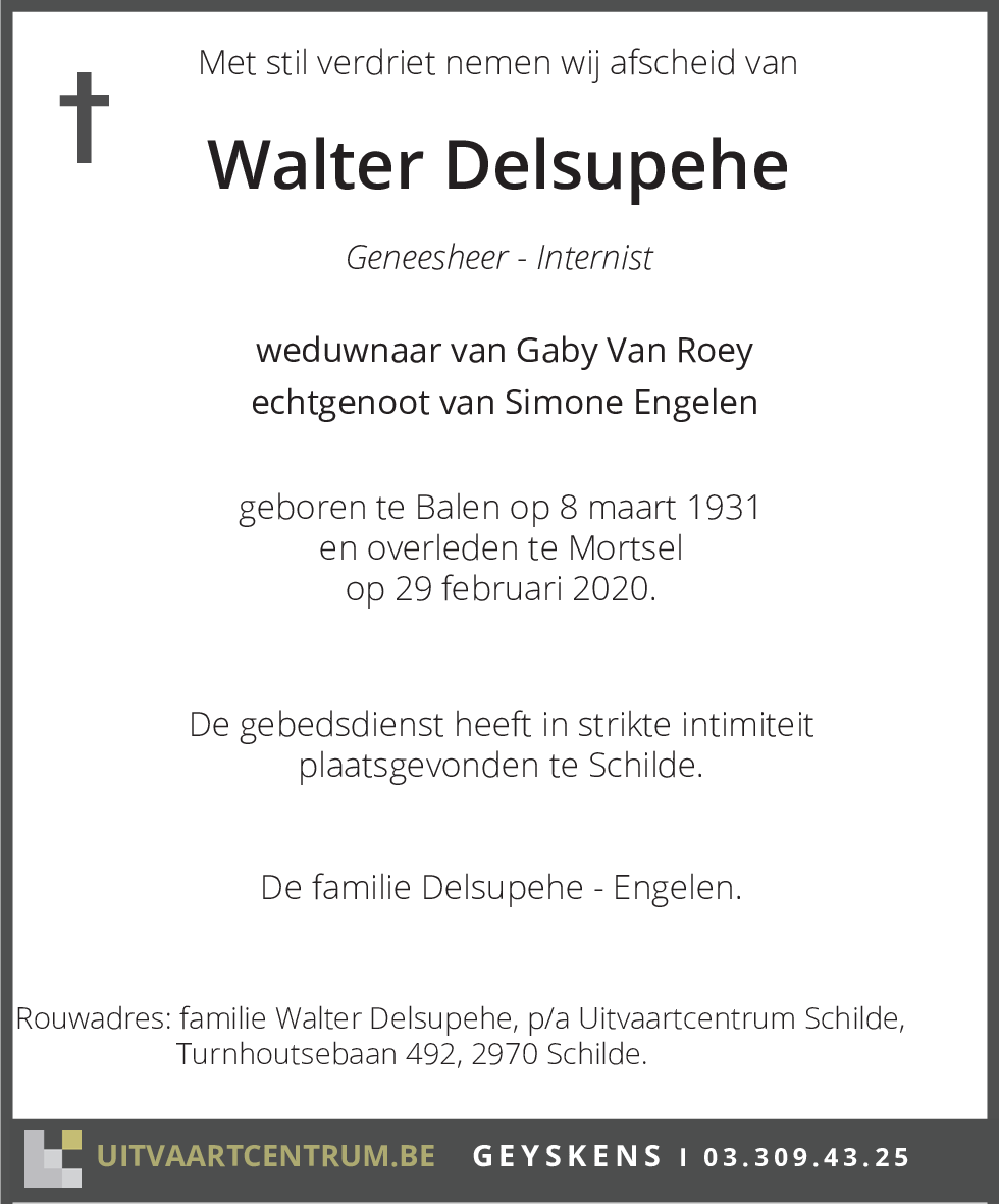 Walter Delsupehe