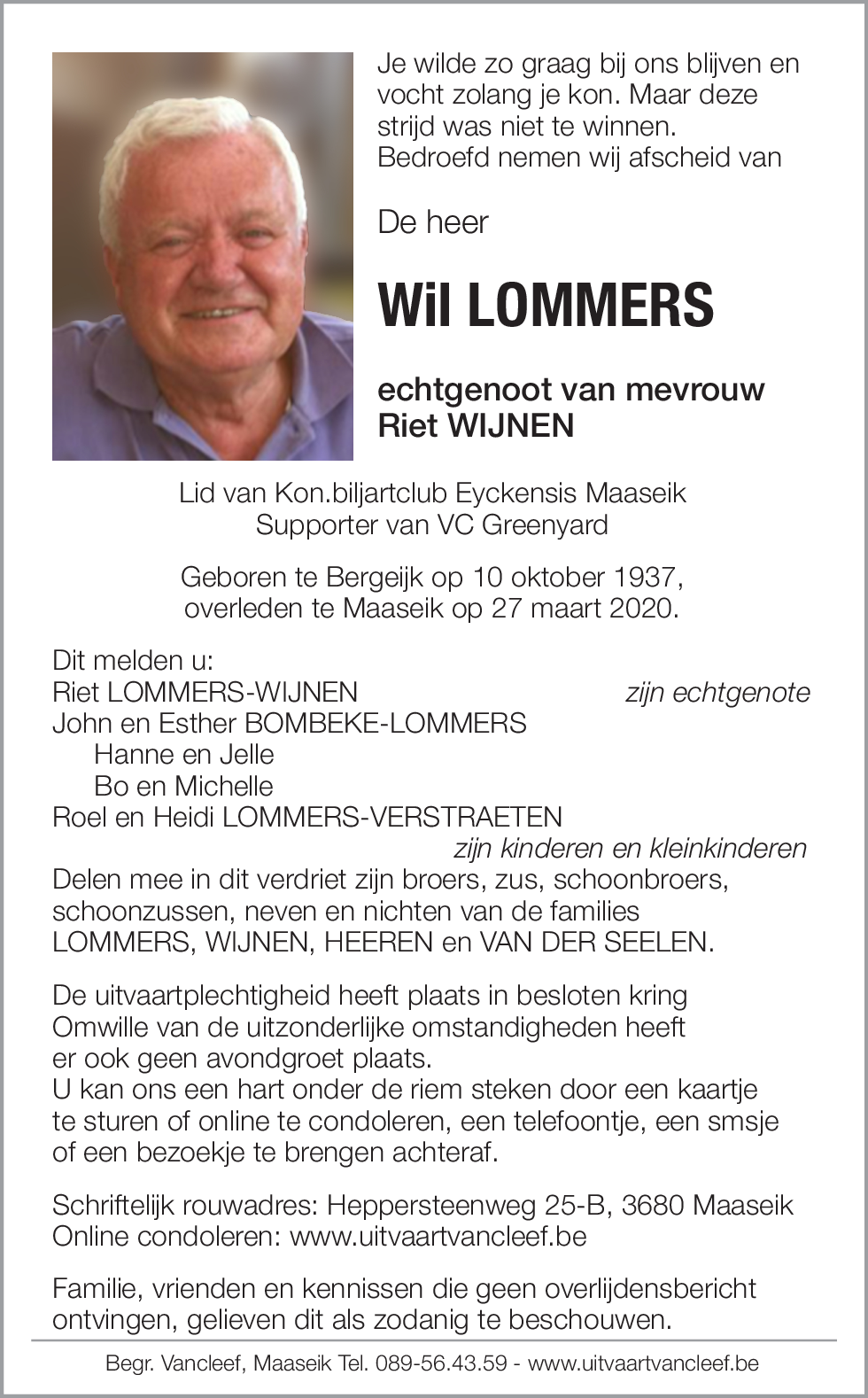 Wil Lommers