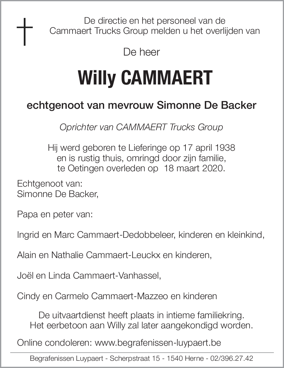 Willy Cammaert