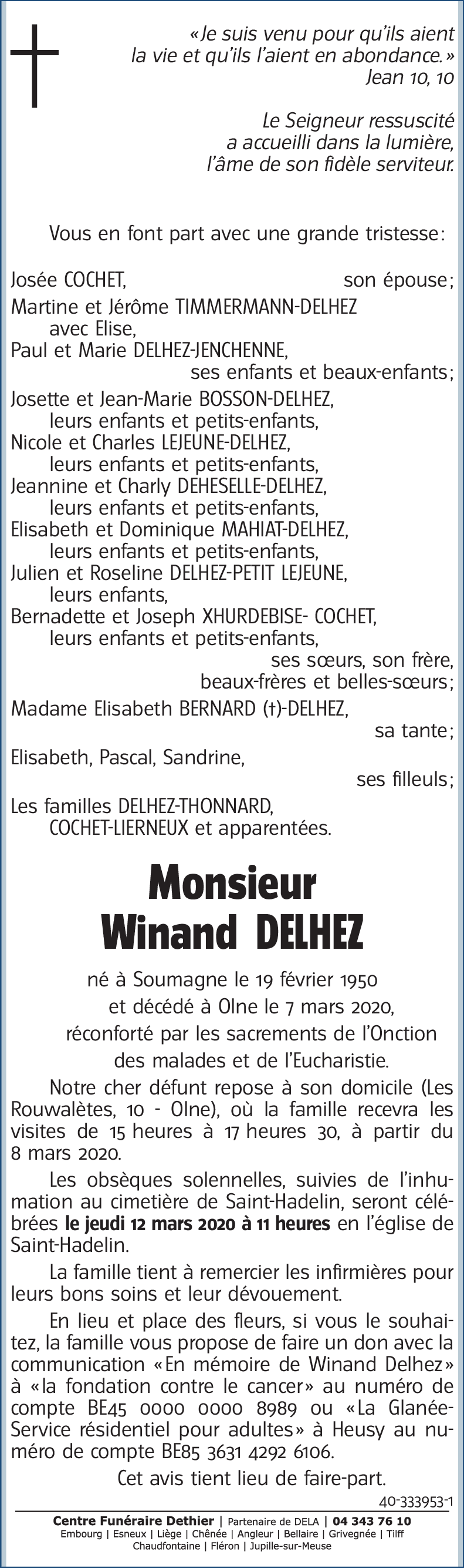 Winand DELHEZ