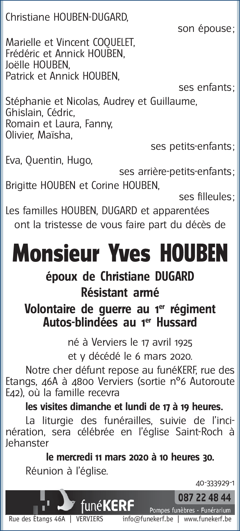 Yves HOUBEN