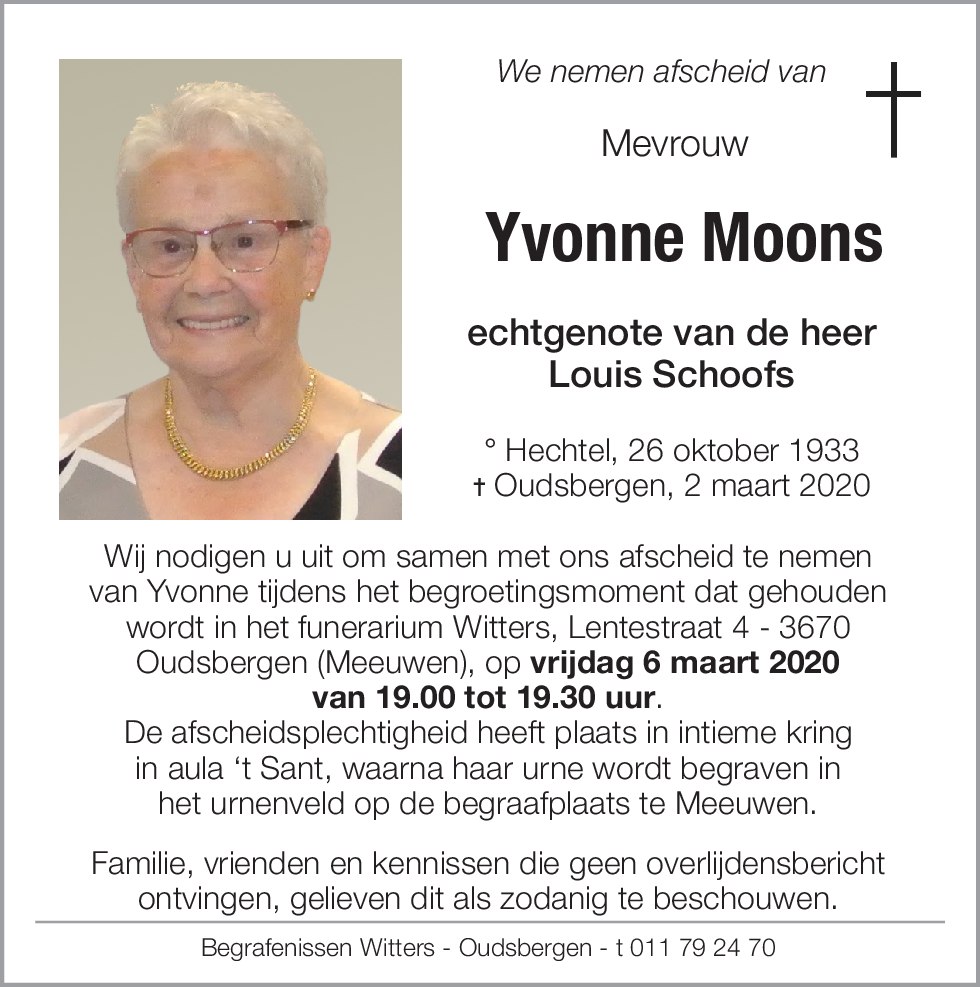 Yvonne Moons