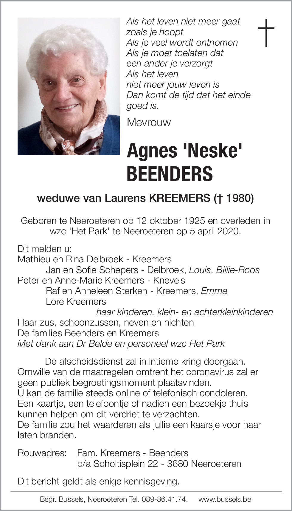 Agnes 'Neske' BEENDERS