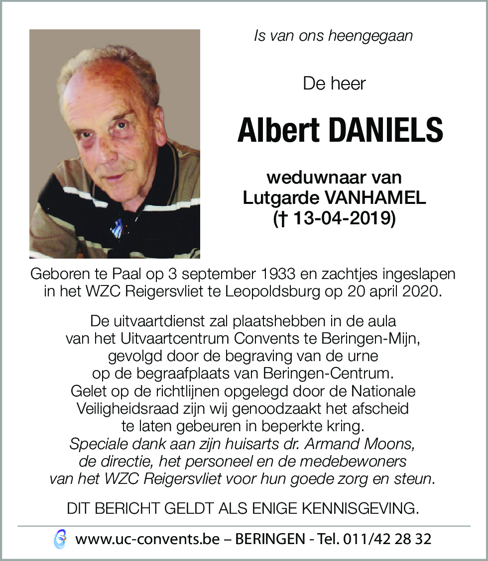 Albert Daniels