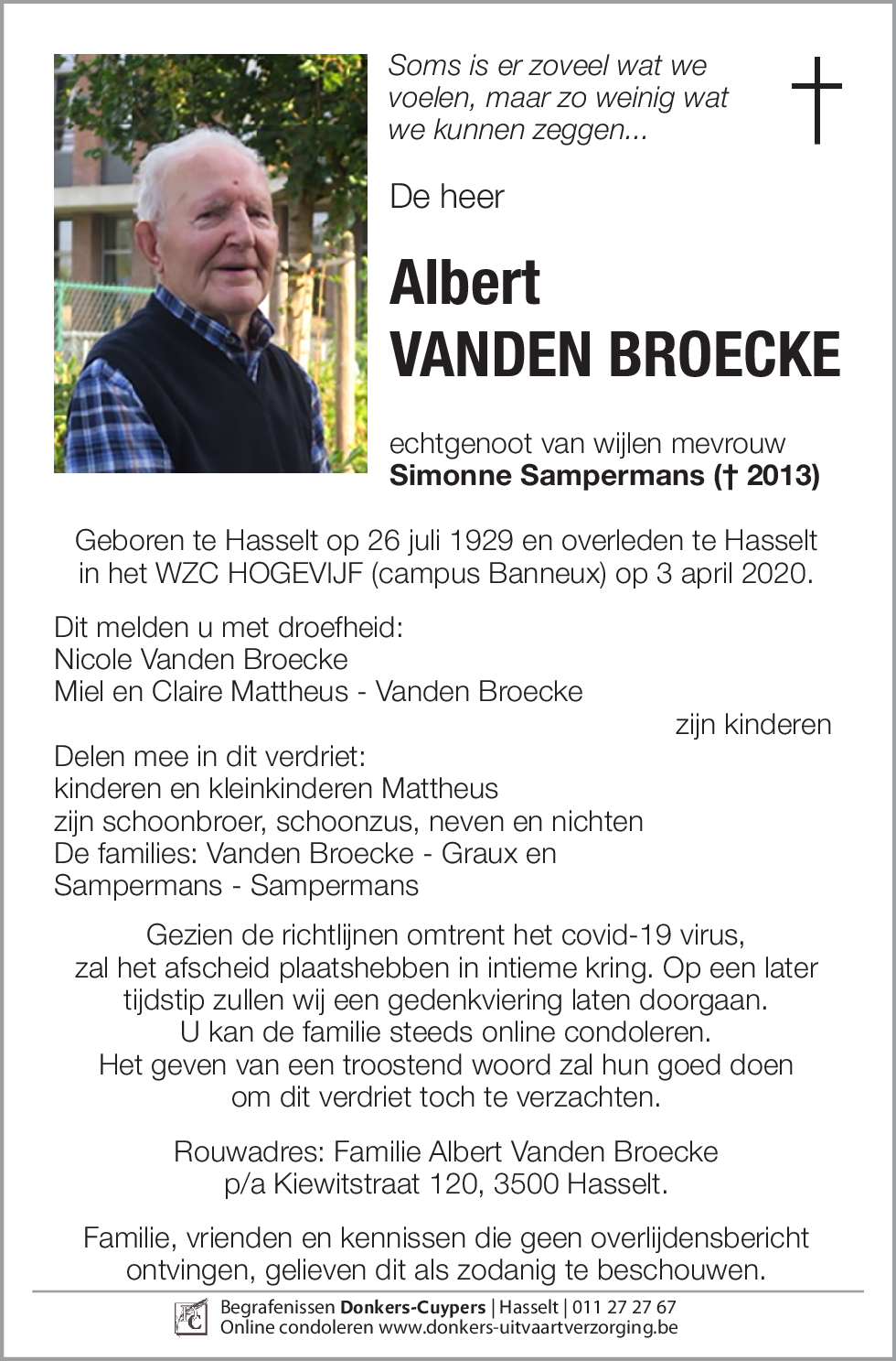 Albert Vanden Broecke