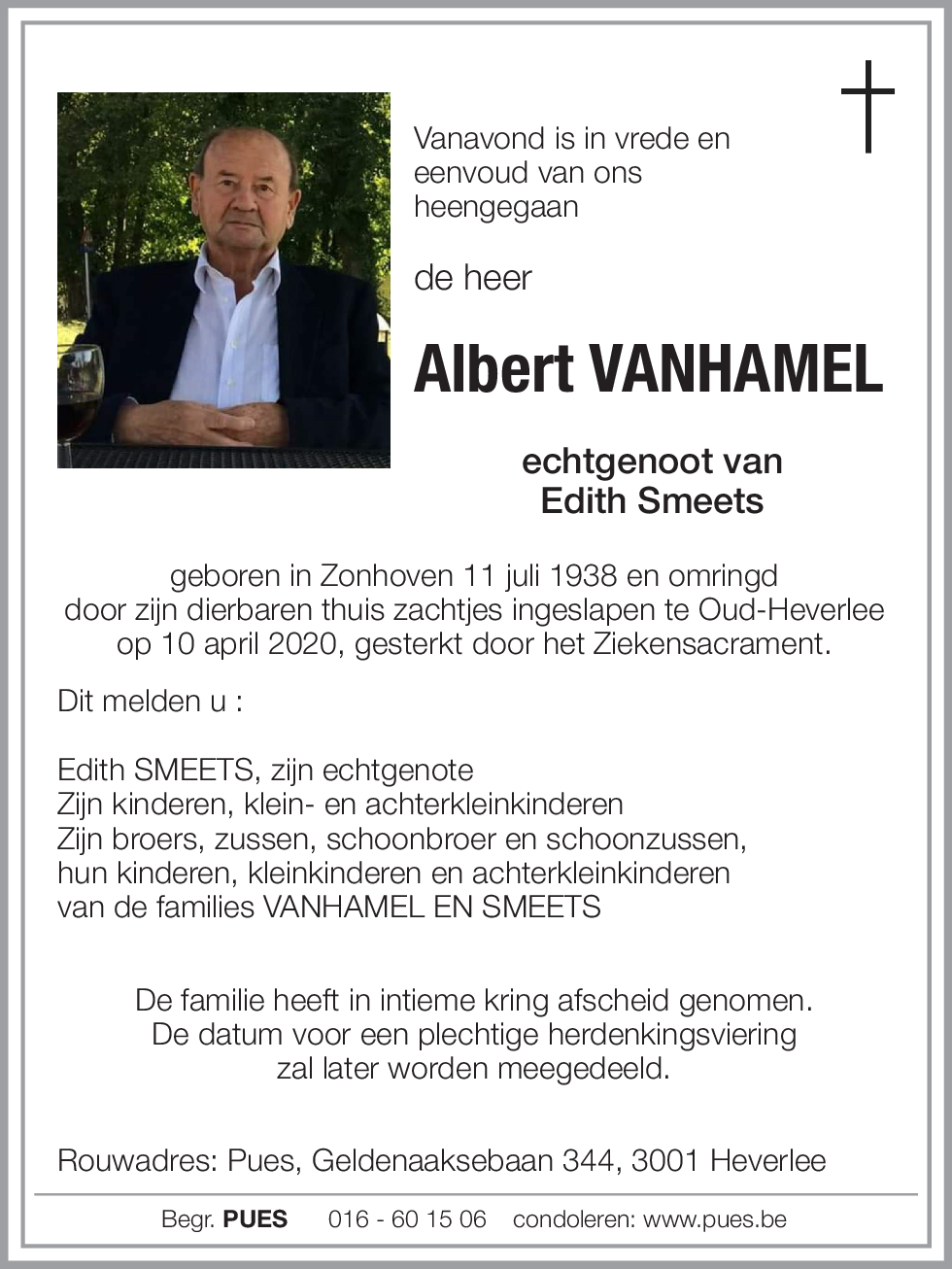 Albert Vanhamel