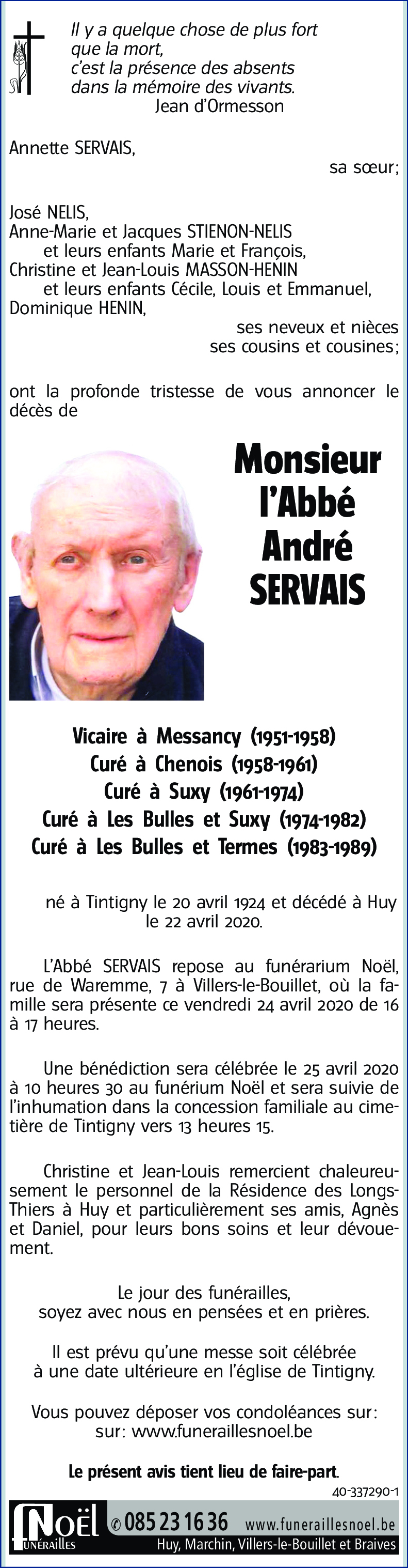 André SERVAIS