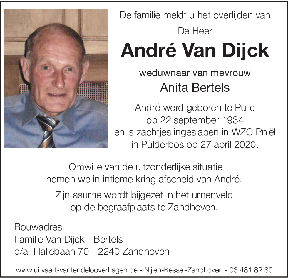 André Van Dijck