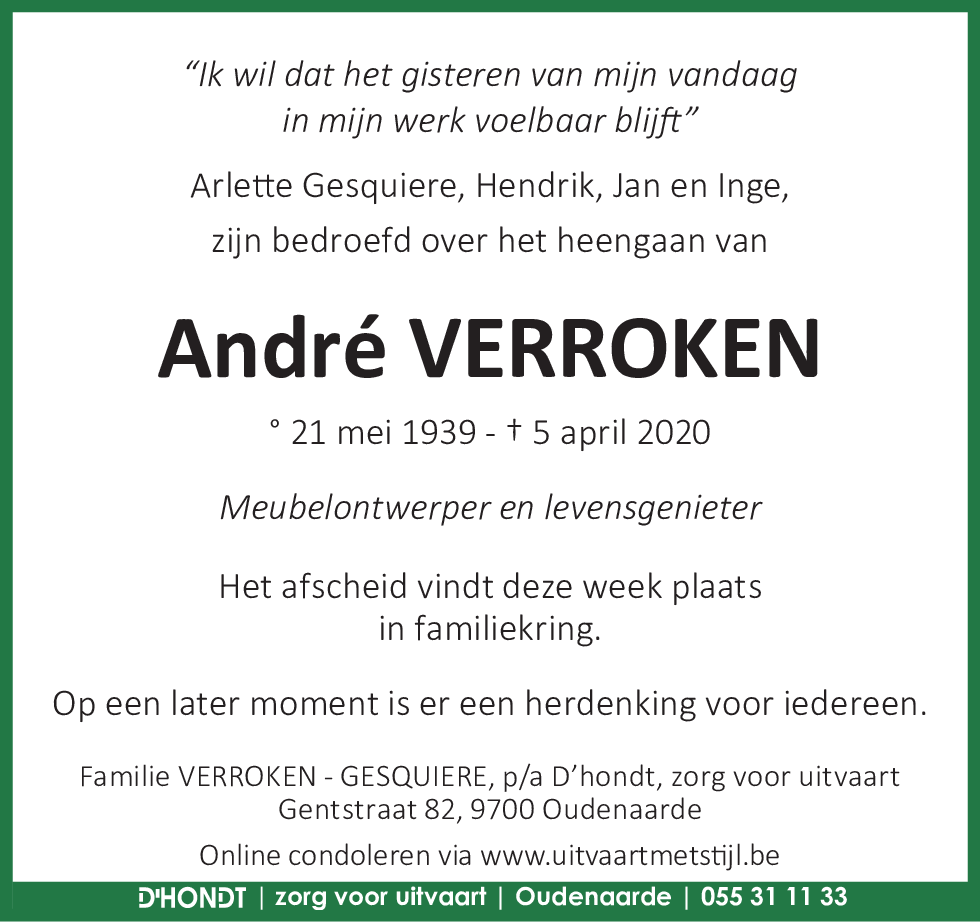 André Verroken