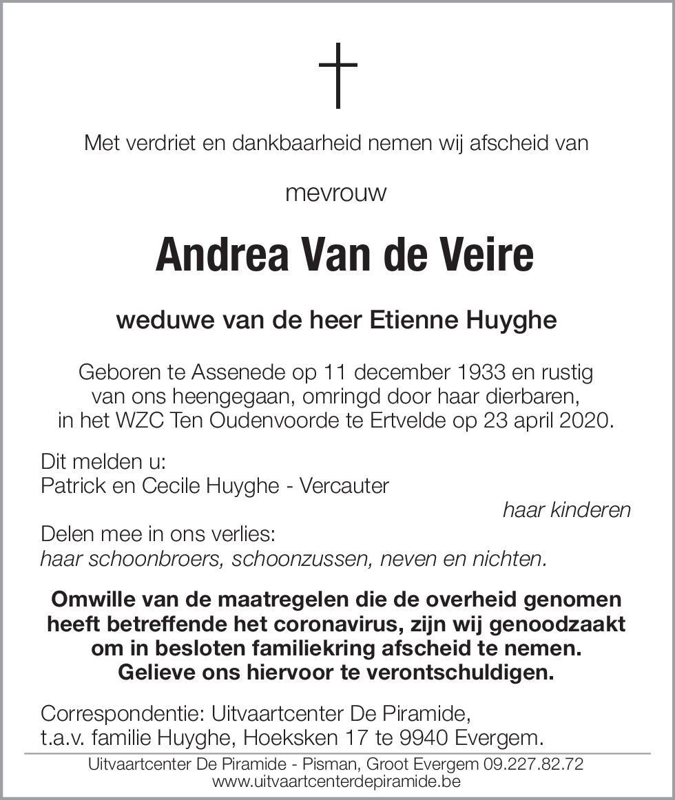 Andrea Van de Veire