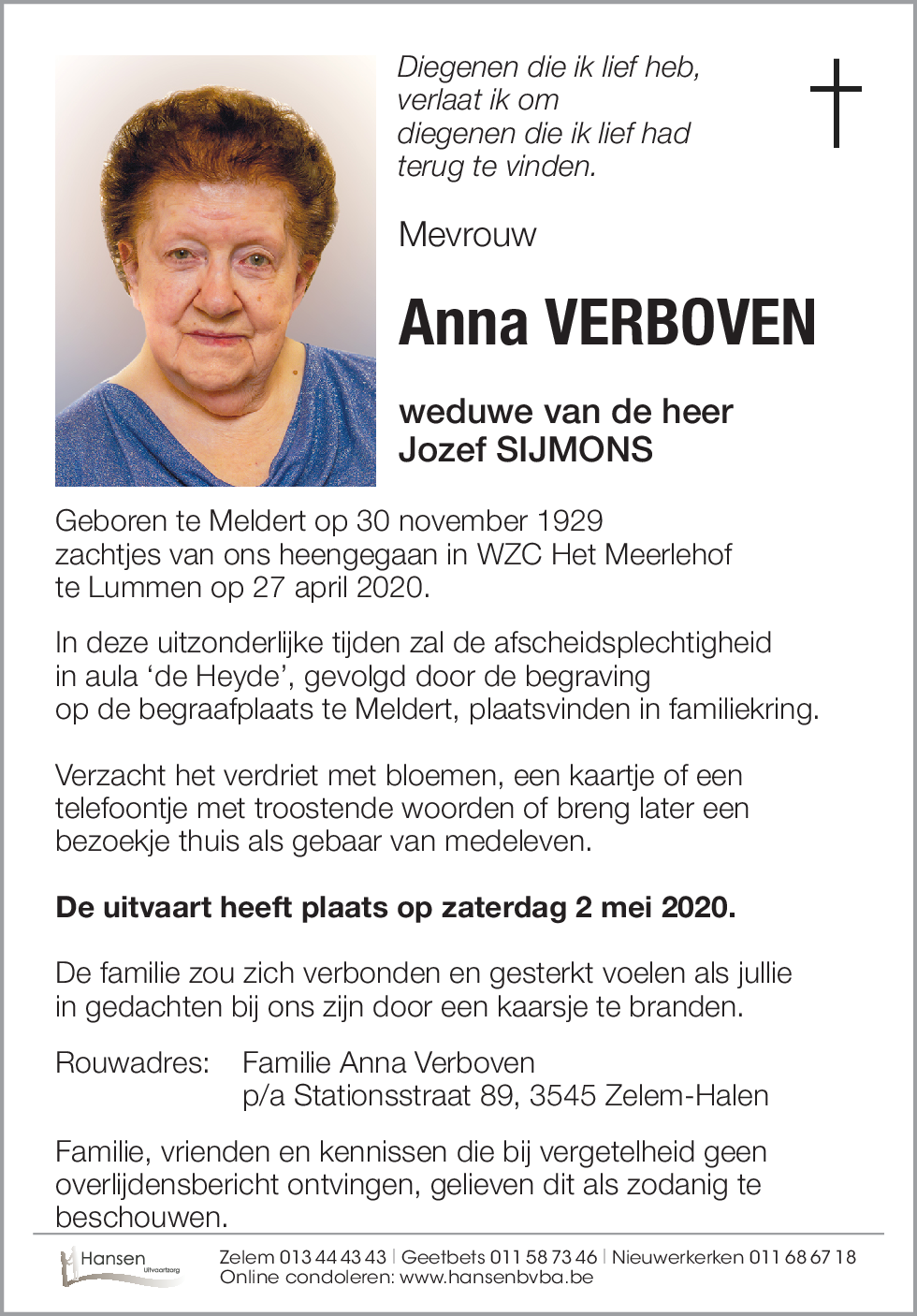 Anna VERBOVEN