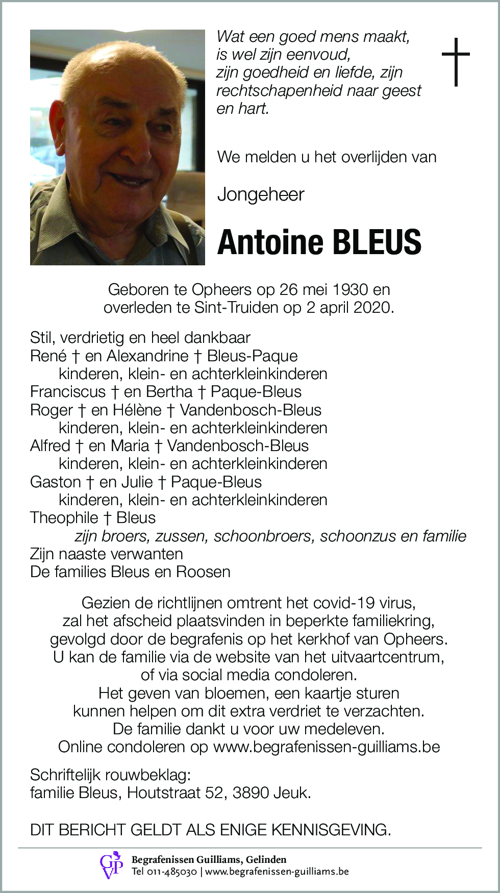 Antione Bleus