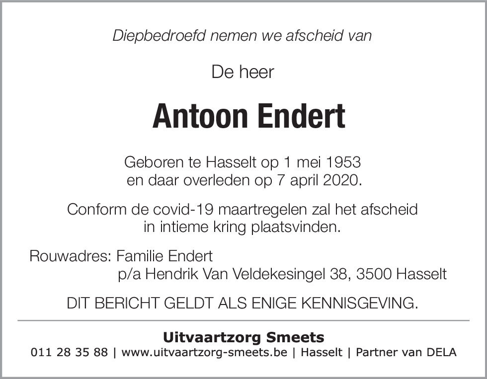 Antoon Endert