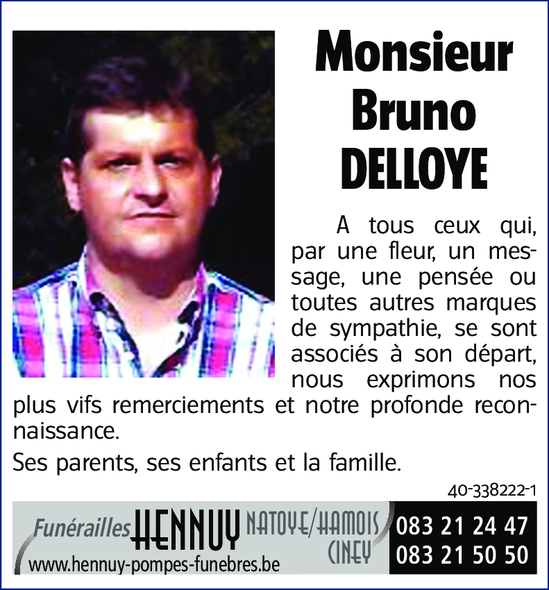 Bruno DELLOYE