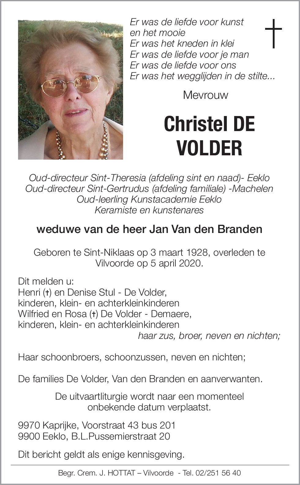Christel De Volder