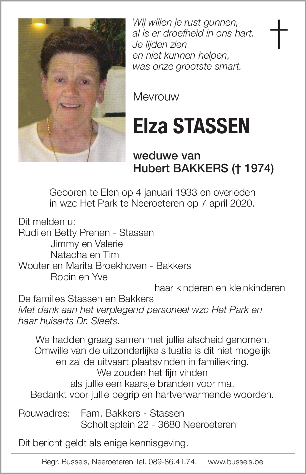 Elza STASSEN