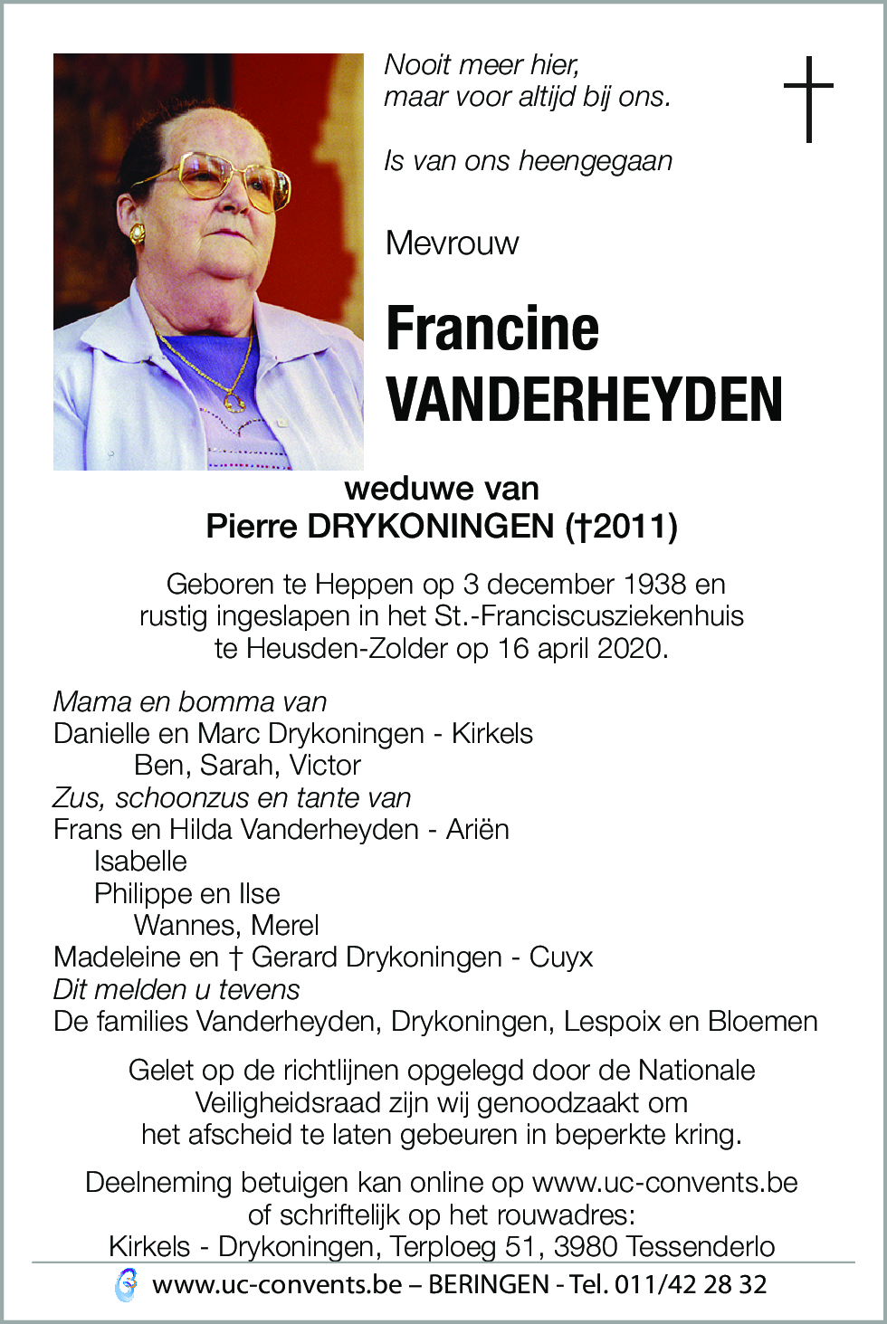 Francine Vanderheyden