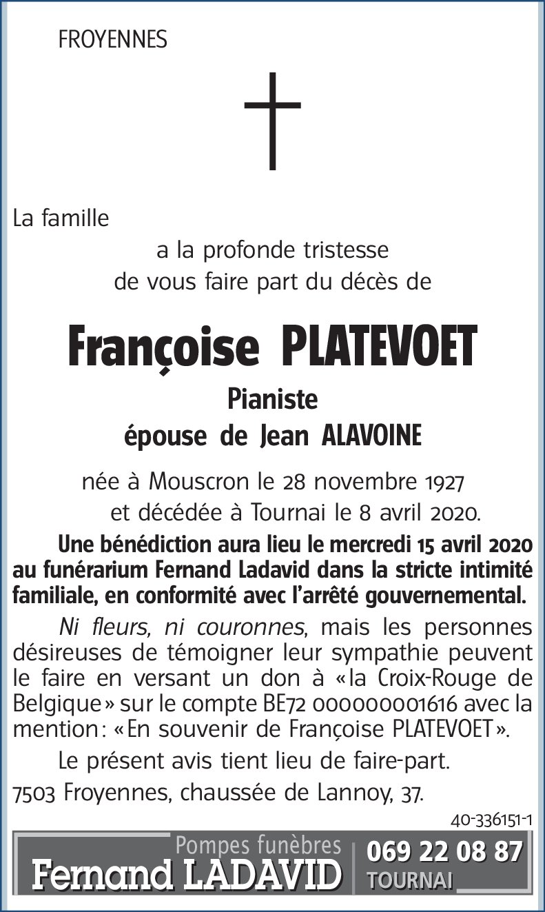 Françoise PLATEVOET