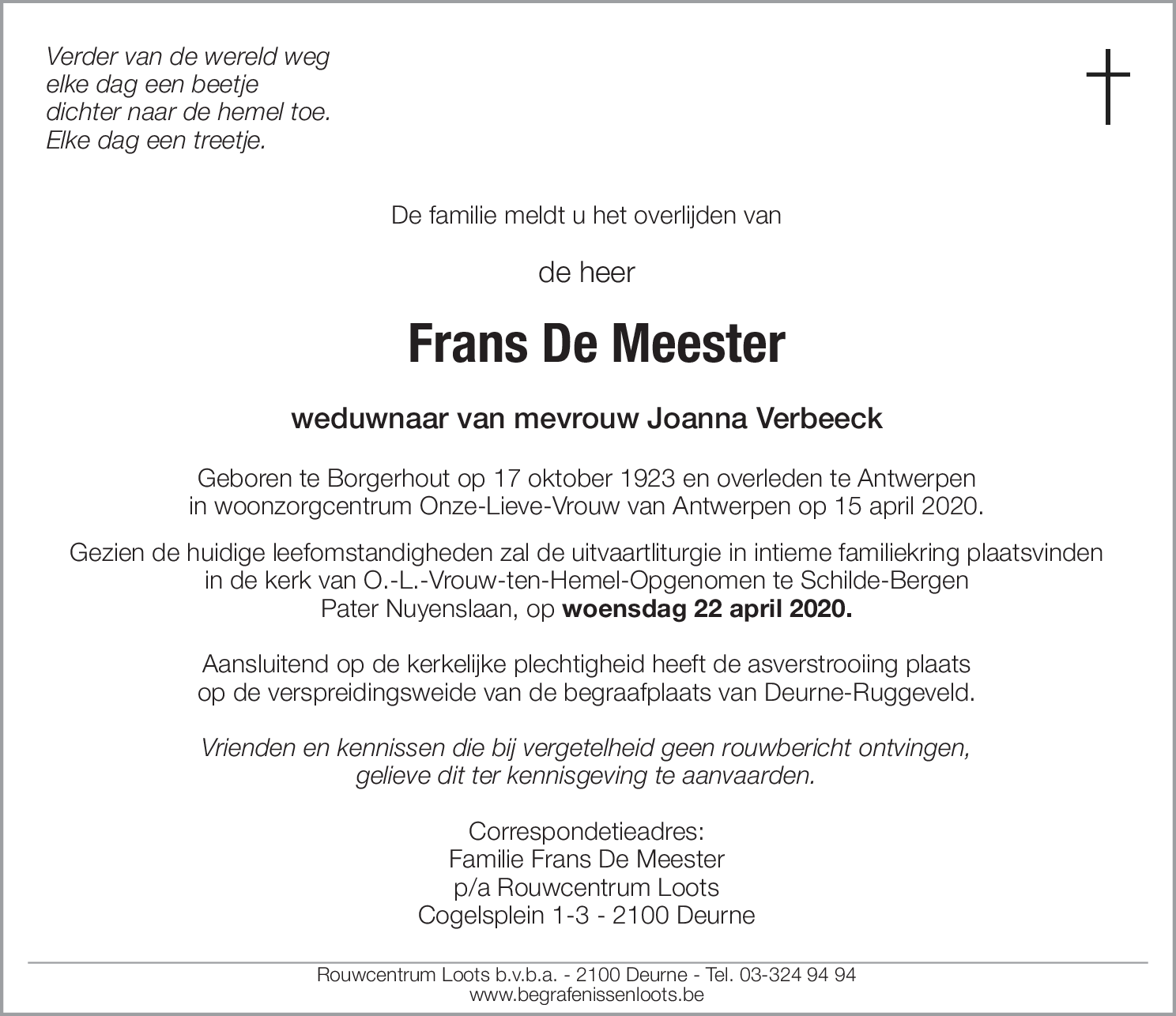 Frans De Meester