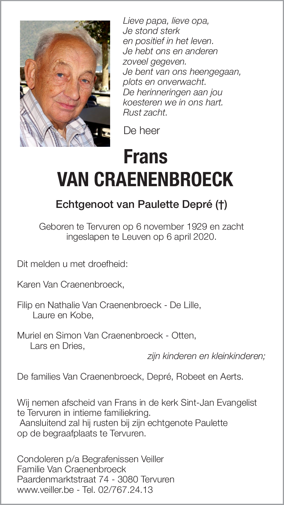 Frans Van Craenenbroeck
