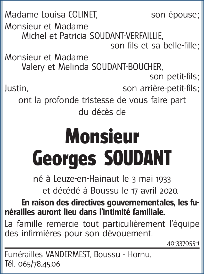 Georges SOUDANT