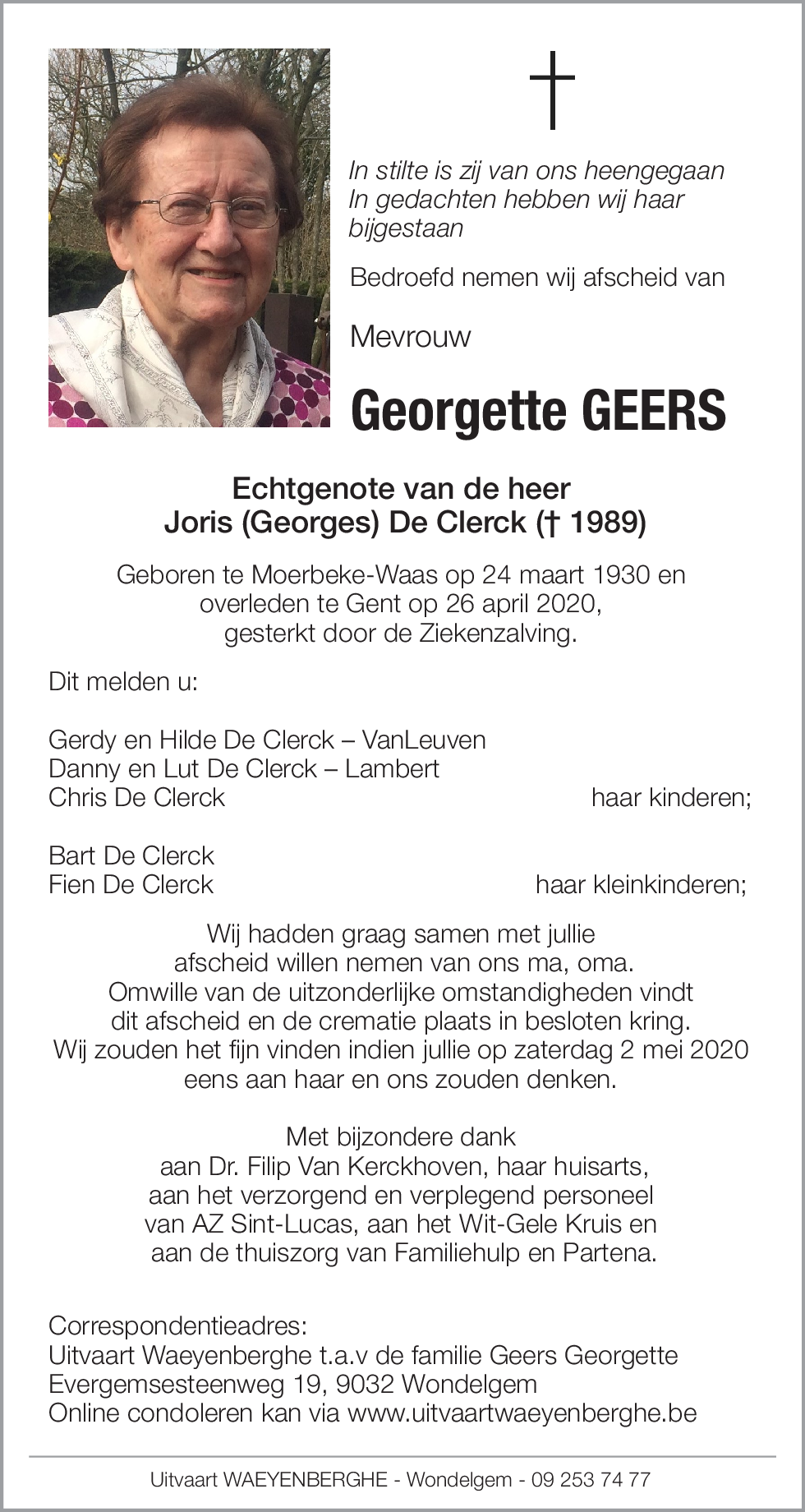 Georgette Geers