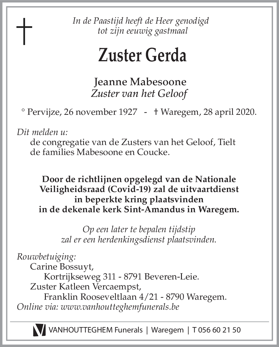 Gerda Jeanne MABESOONE