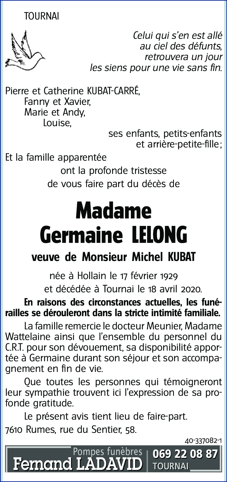 Germaine LELONG