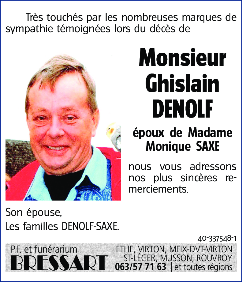 Ghislain DENOLF