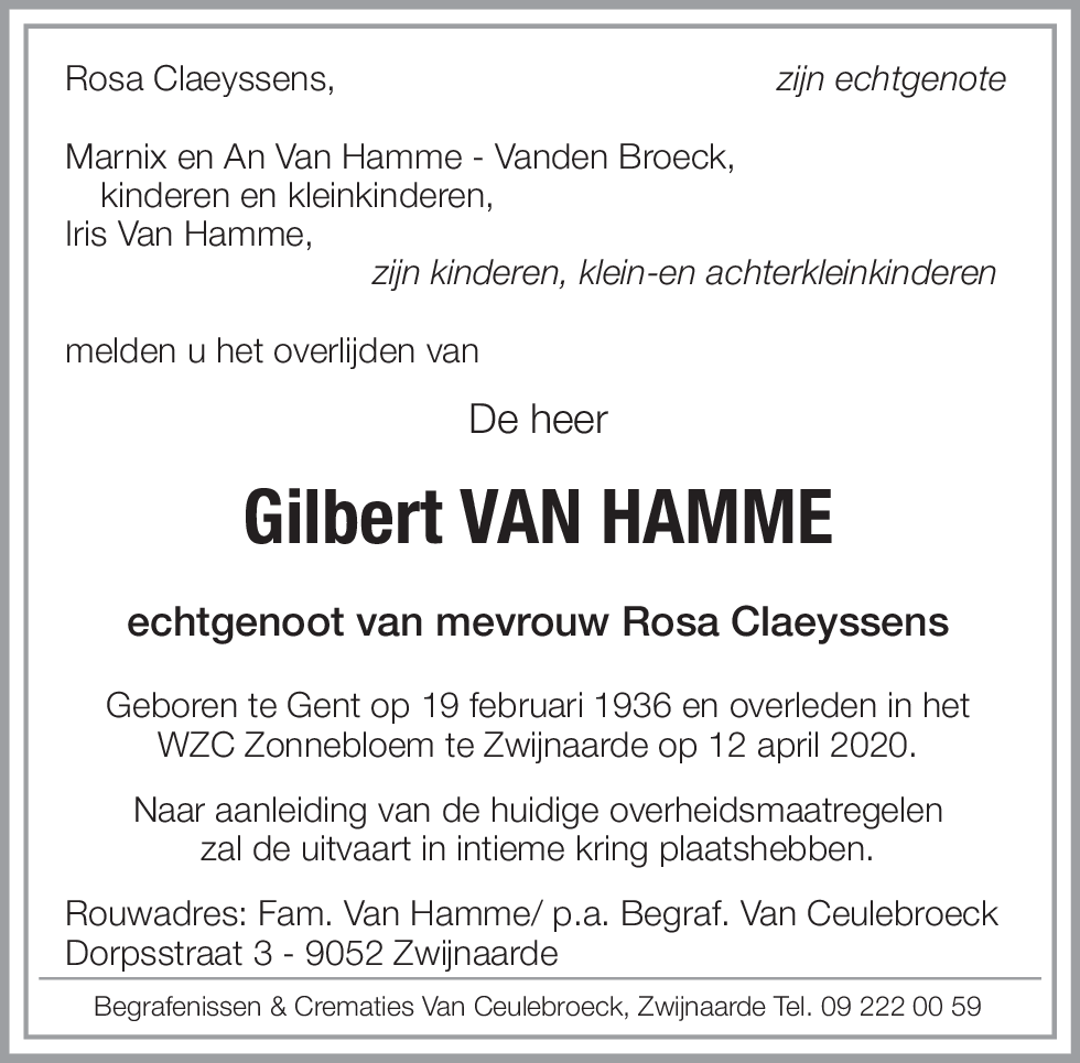 Gilbert Van Hamme