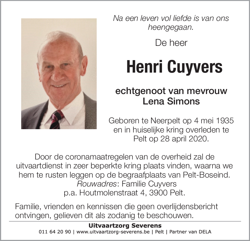 Henri Cuyvers