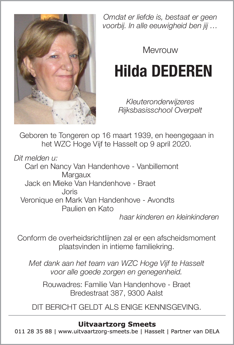 Hilda Dederen