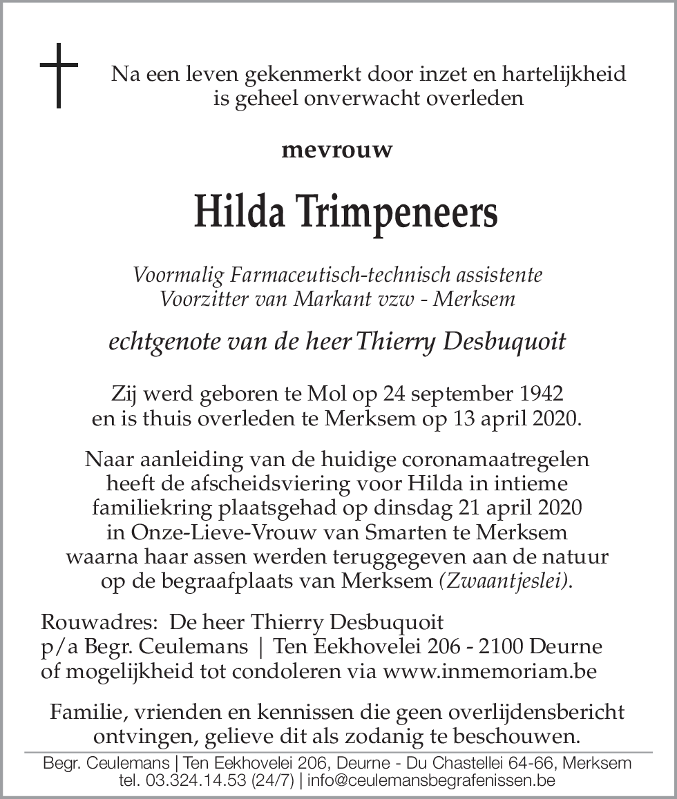 Hilda Trimpeneers