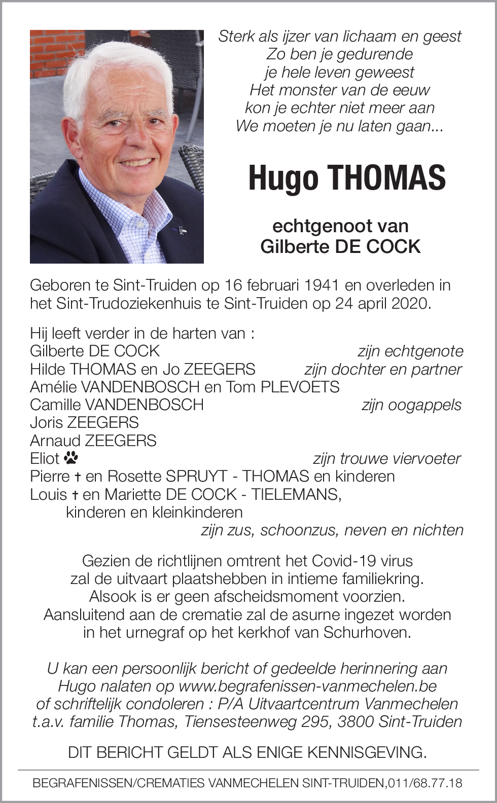 Hugo THOMAS