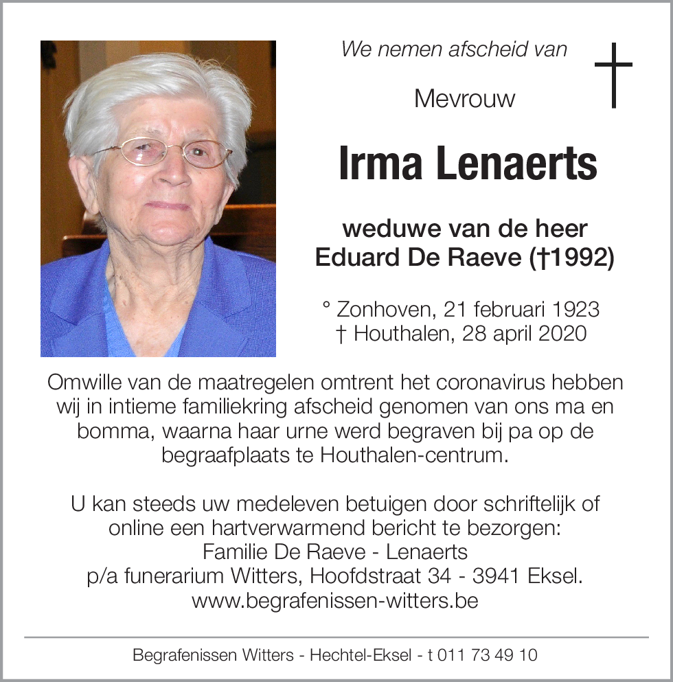 Irma Lenaerts