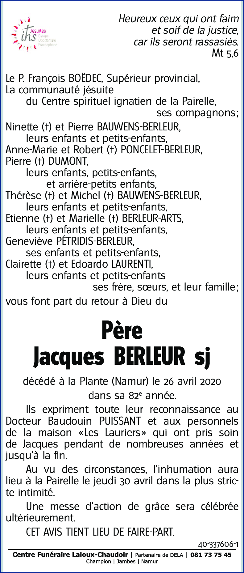 Jacques BERLEUR
