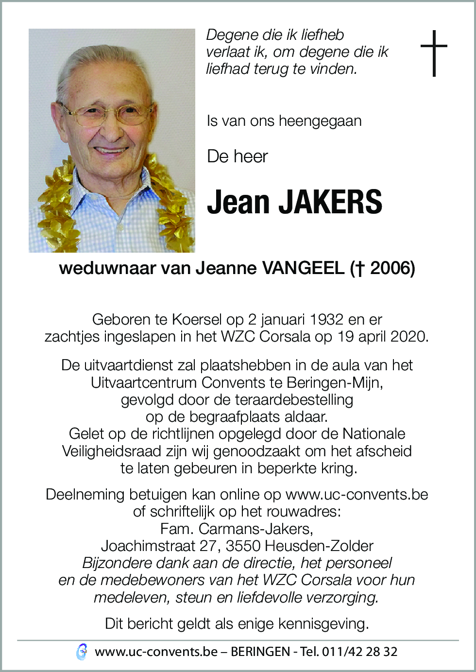 Jean Jakers