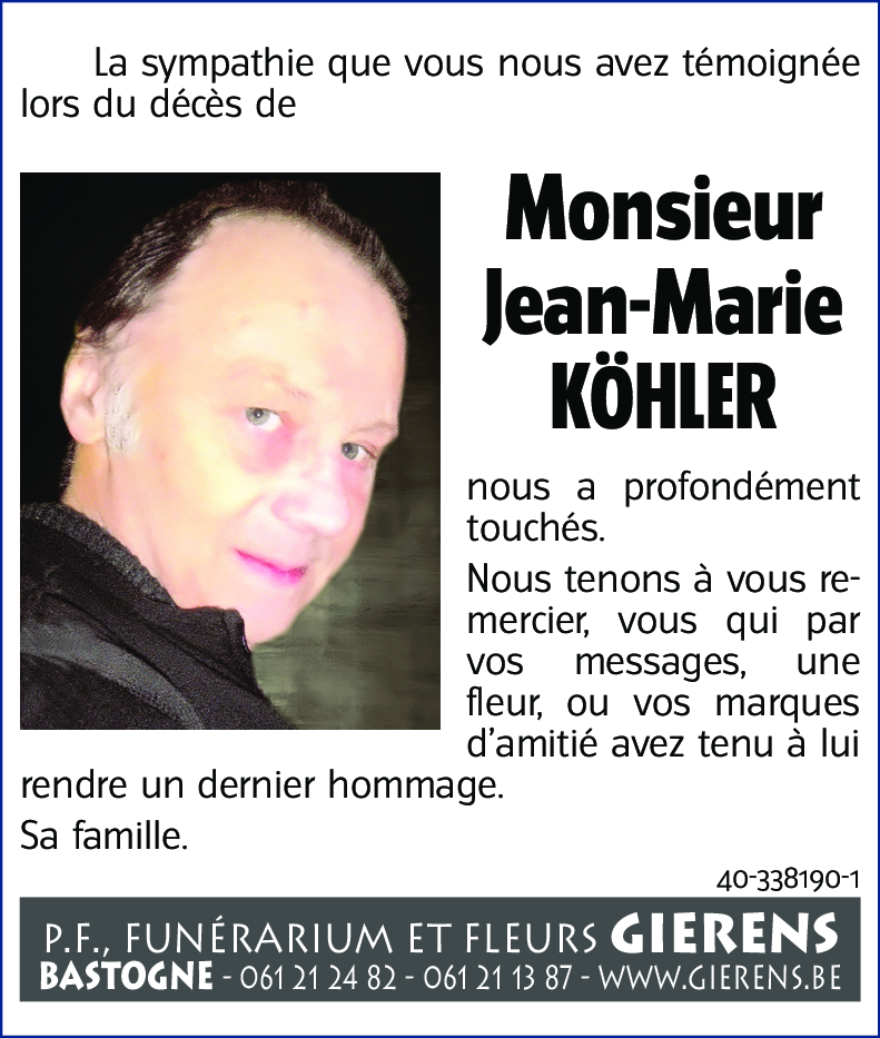 Jean-Marie KÖHLER