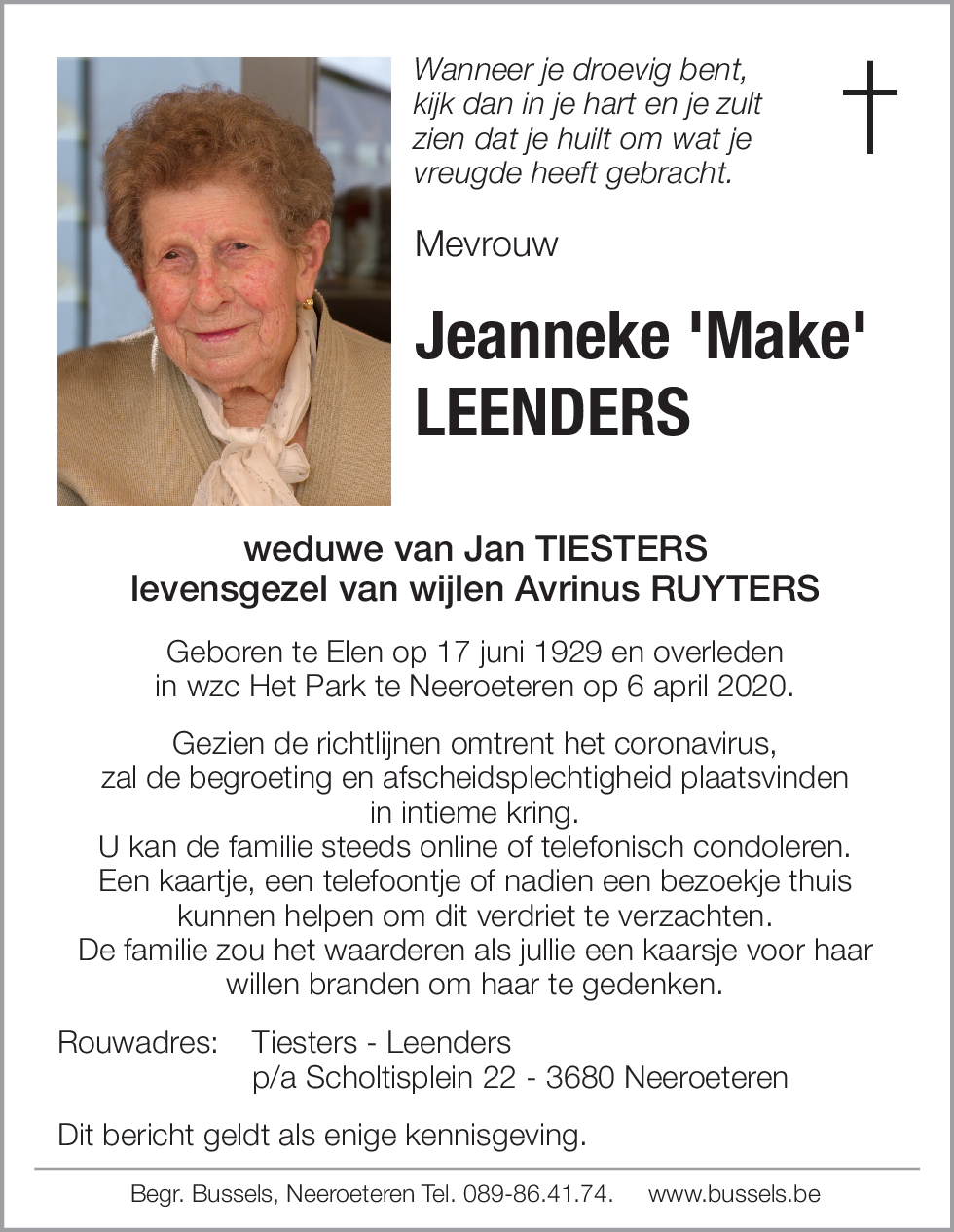 Jeanneke LEENDERS