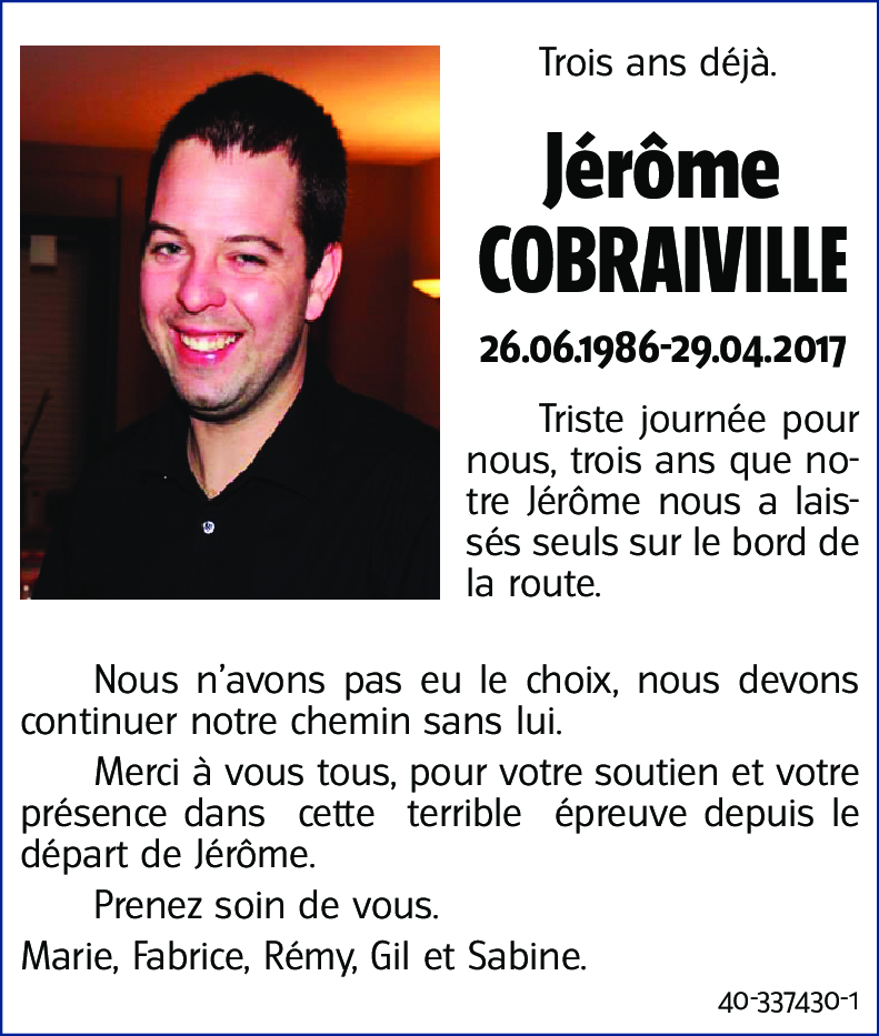 Jérôme COBRAIVILLE