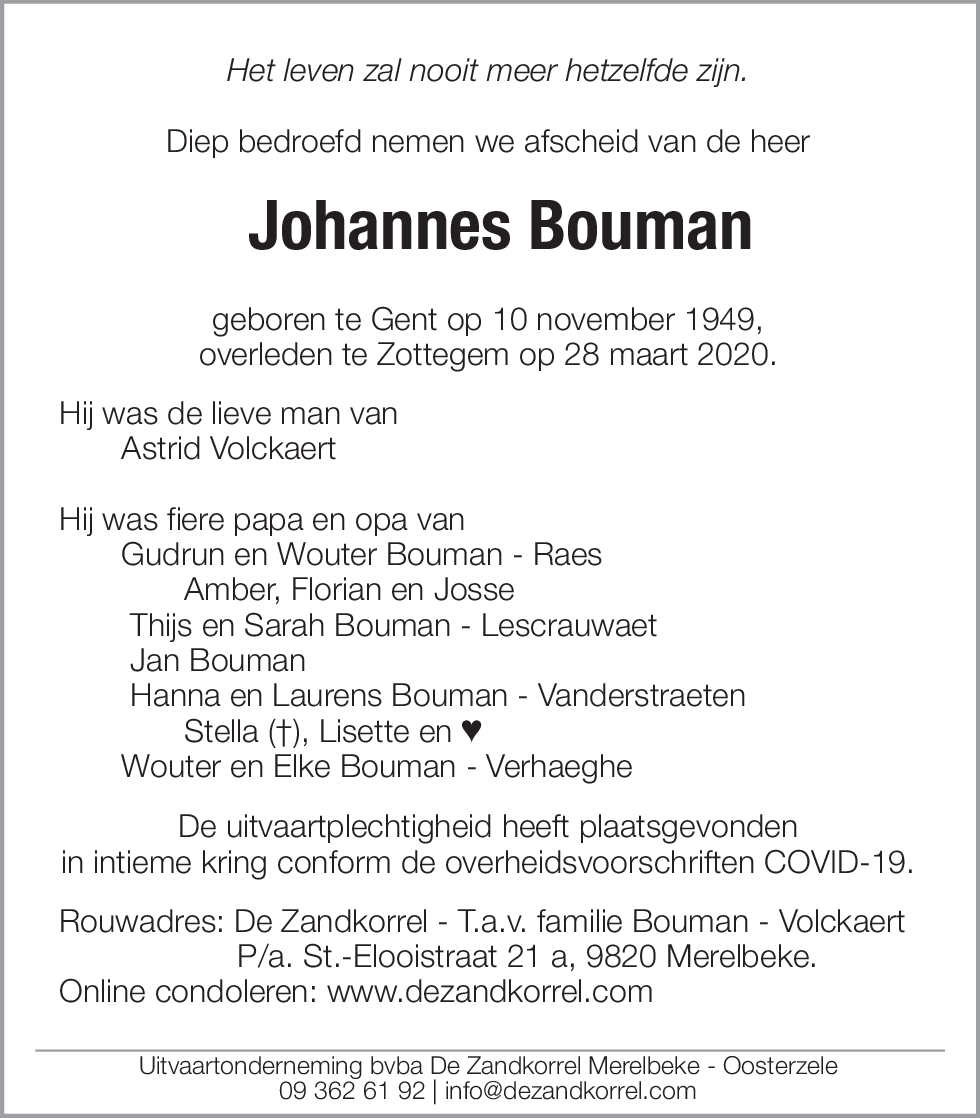 Johannes Bouman