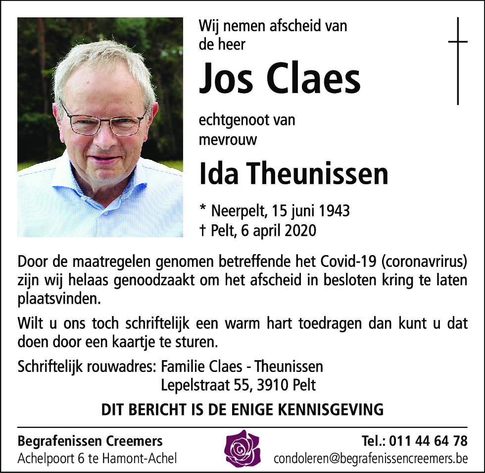Jos Claes