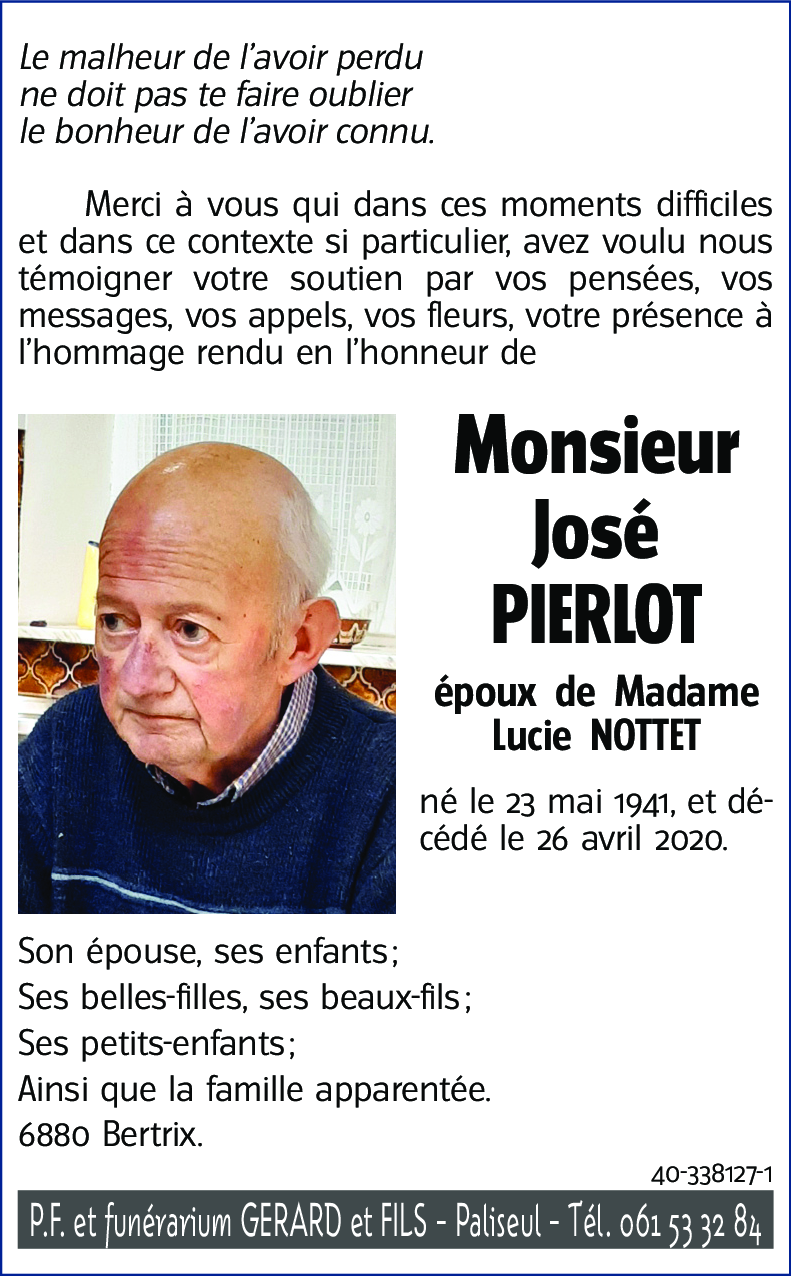 José PIERLOT